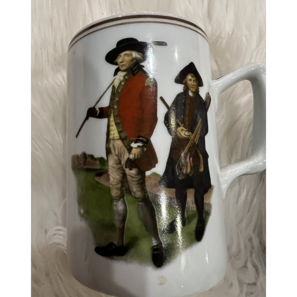 Vintage Mottahedeh Coffee Cups Mugs The Society Of Goffers Blackheath Set Of 2